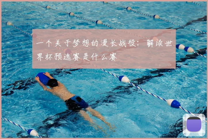 一个关于梦想的漫长战役：解读世界杯预选赛是什么赛